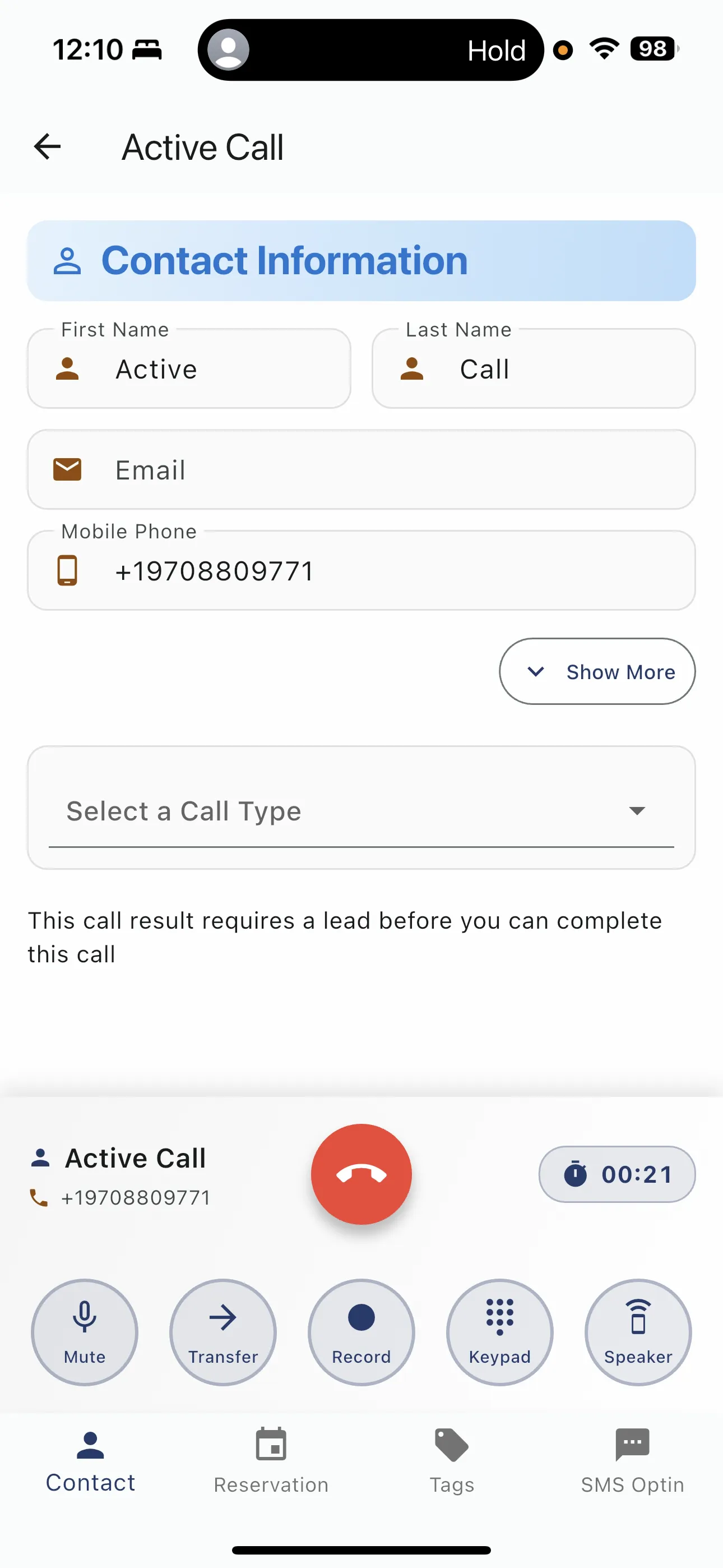 Smart Contact Management